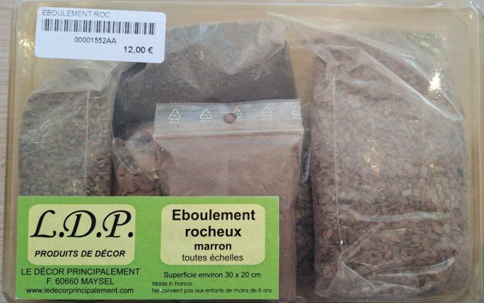 EBOULEMENT ROCHEUX MARRON