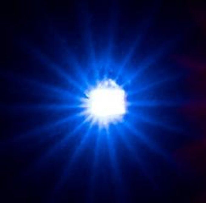 LED autoclignotantes bleues
