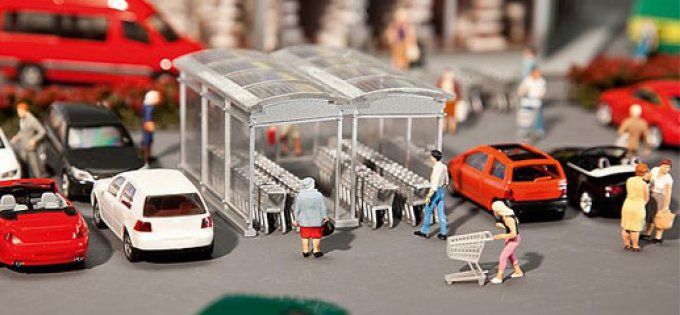 Abris pour chariots de course