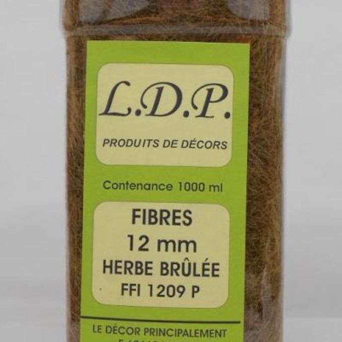 Fibres 12 mm Herbe brûlée