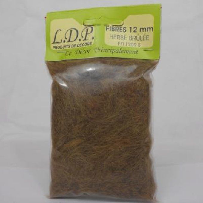 Fibres 12 mm Herbe brûlée 20GR