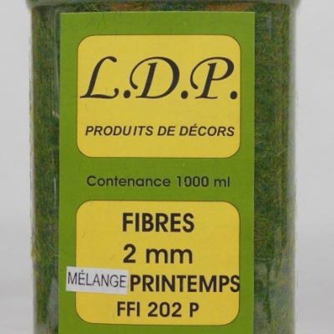 FIBRES 2 MM  MELANGE PRINTEMPS Pot 1L