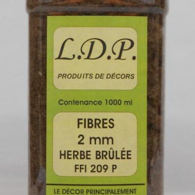 FIBRES 2MM HERBE BRULEE Pot 1L