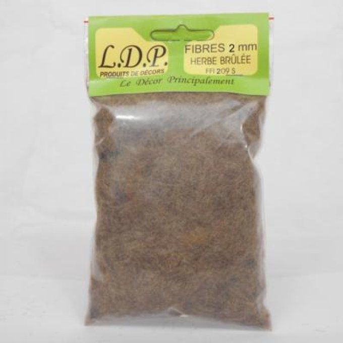 Fibres 6 mm Herbe brûlée 20GR