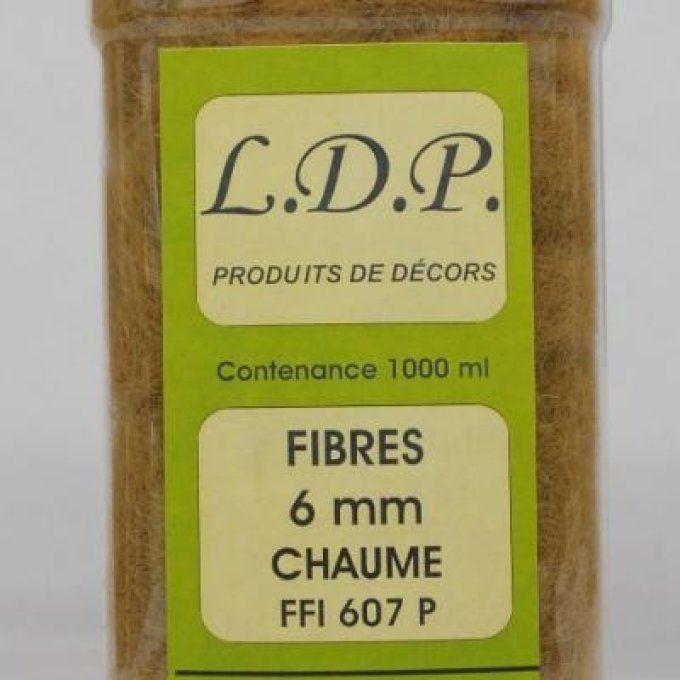Fibres 6 mm Chaume