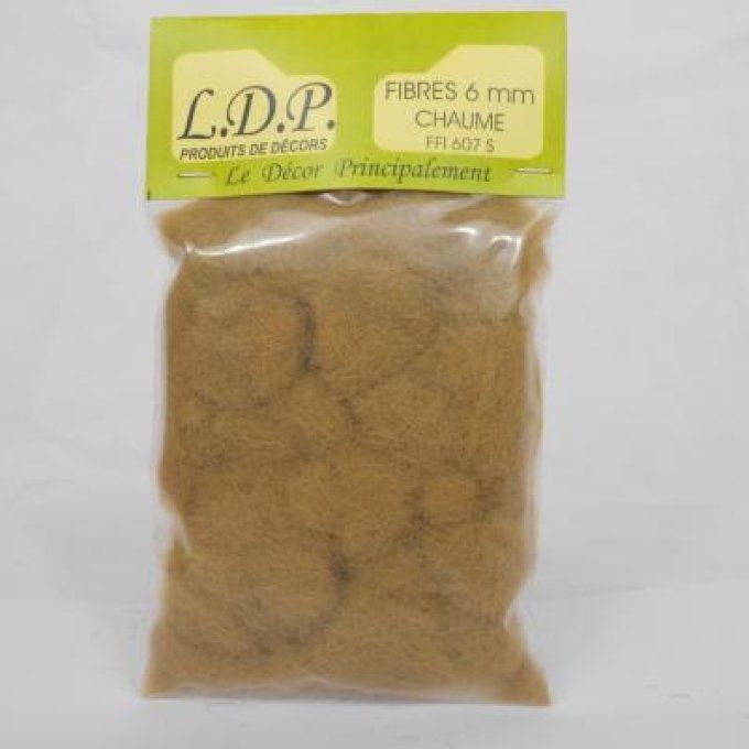 Fibres 6 mm Chaume 20GR