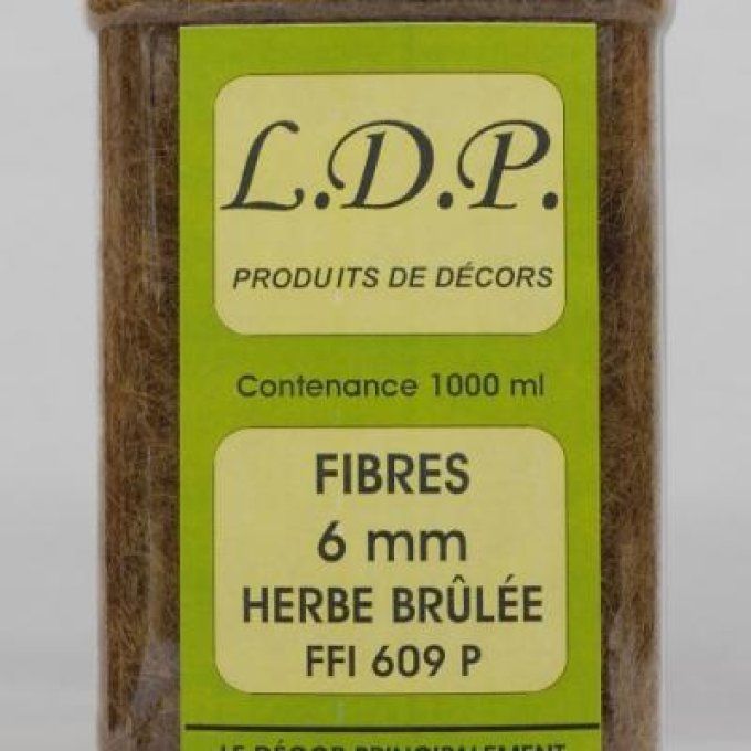 Fibres 6 mm Herbe brûlée