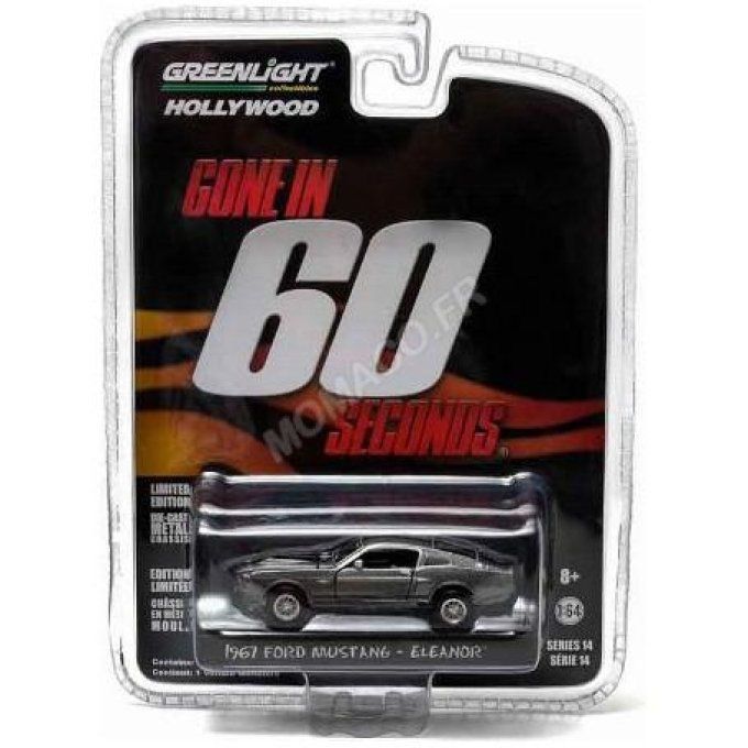 FORD MUSTANG GT500 ELEANOR 1967 60 SECONDES CHRONO