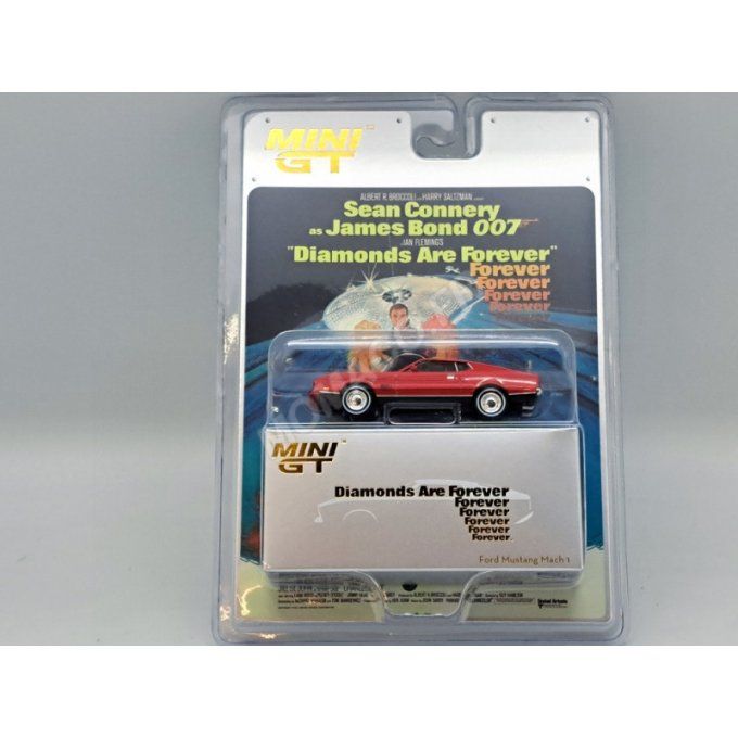 FORD MUSTANG MACH I "JAMES BOND - LES DIAMANTS SONT ETERNELS (1971)" (BLISTER EDITION ANGLAISE)