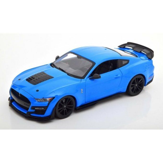 FORD MUSTANG SHELBY GT500 BLEU NOIRE