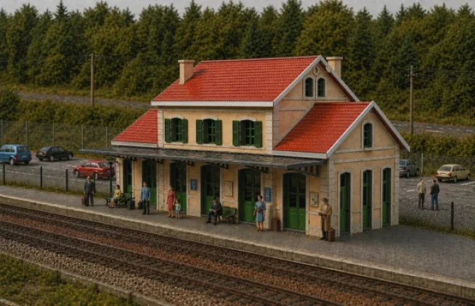 Gare de Neuvy-sur-Loire – HO 1/87