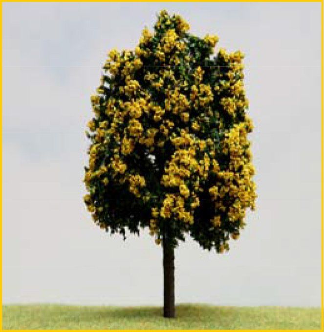 1 arbre fruitier fleurie jaune 10cm