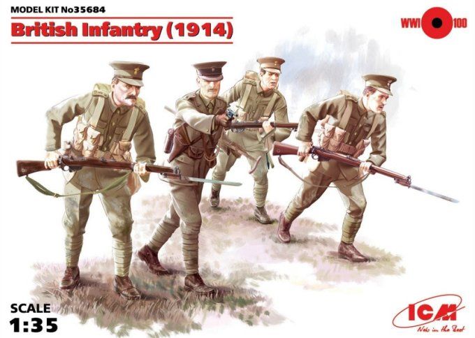 BRITISH INFANTRY (1914)    1/35