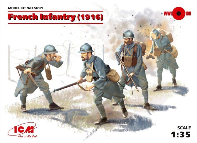 FRENC INFANTERY (1916)    1/35