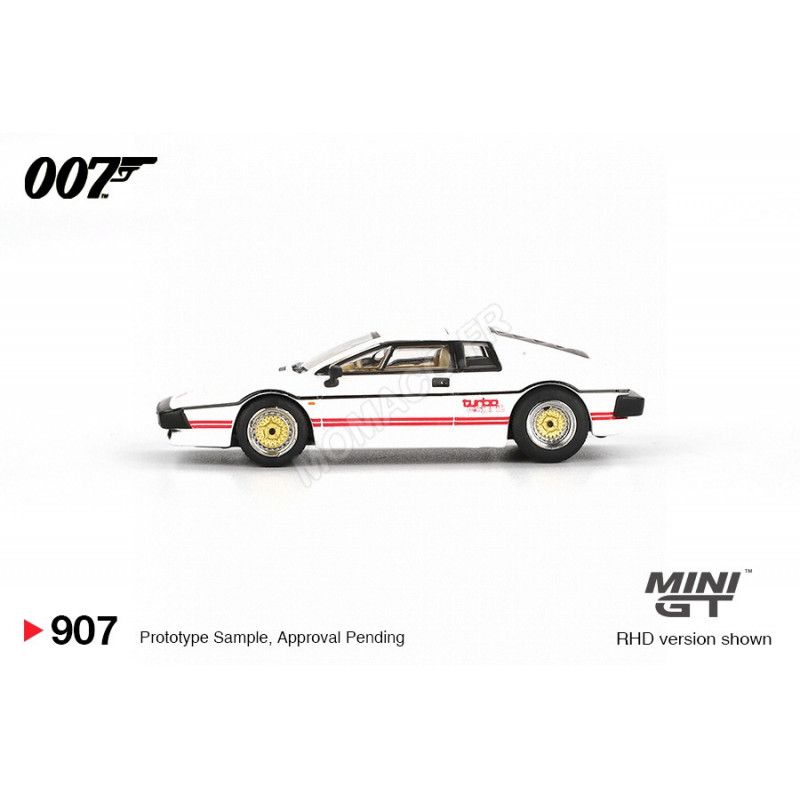 LOTUS ESPRIT TURBO "JAMES BOND 007 - RIEN QUE POUR VOS YEUX (1981)" (BLISTER EDITION FRANCAISE)