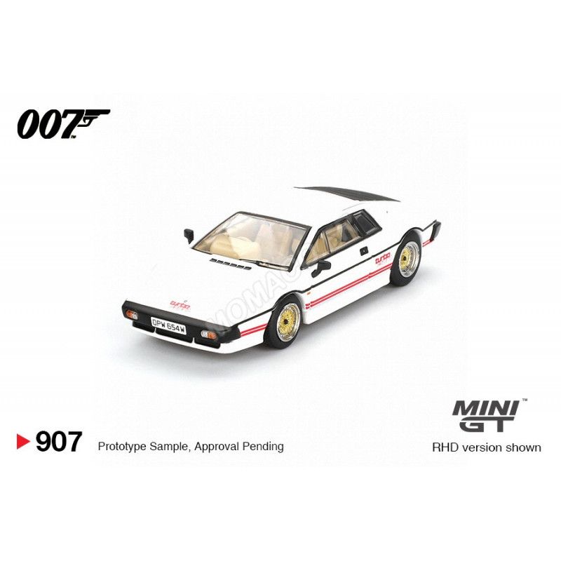 LOTUS ESPRIT TURBO "JAMES BOND 007 - RIEN QUE POUR VOS YEUX (1981)" (BLISTER EDITION FRANCAISE)