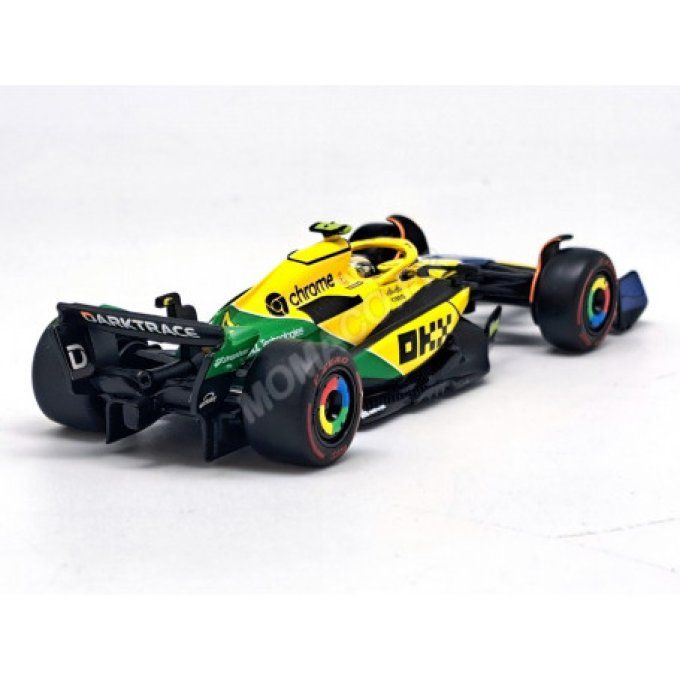 MCLAREN F1 MCL38 MERCEDES TEAM MCLAREN 4 LANDO NORRIS GRAND PRIX DE MONACO (SENNA 30EME ANNIV.) 2024