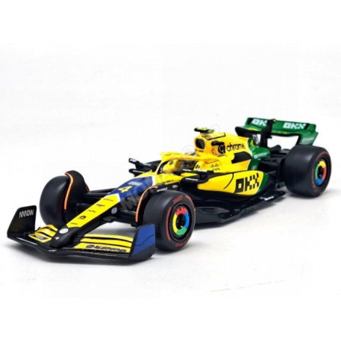 MCLAREN F1 MCL38 MERCEDES TEAM MCLAREN 4 LANDO NORRIS GRAND PRIX DE MONACO (SENNA 30EME ANNIV.) 2024