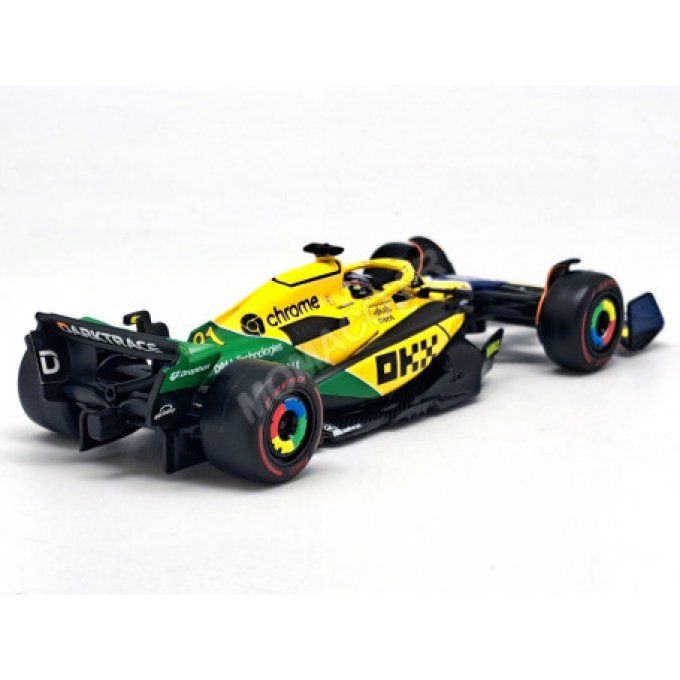 MCLAREN F1 MCL38 MERCEDES TEAM MCLAREN 81 OSCAR PIASTRI GRAND PRIX DE MONACO (SENNA 30EME ANNIV.) 20