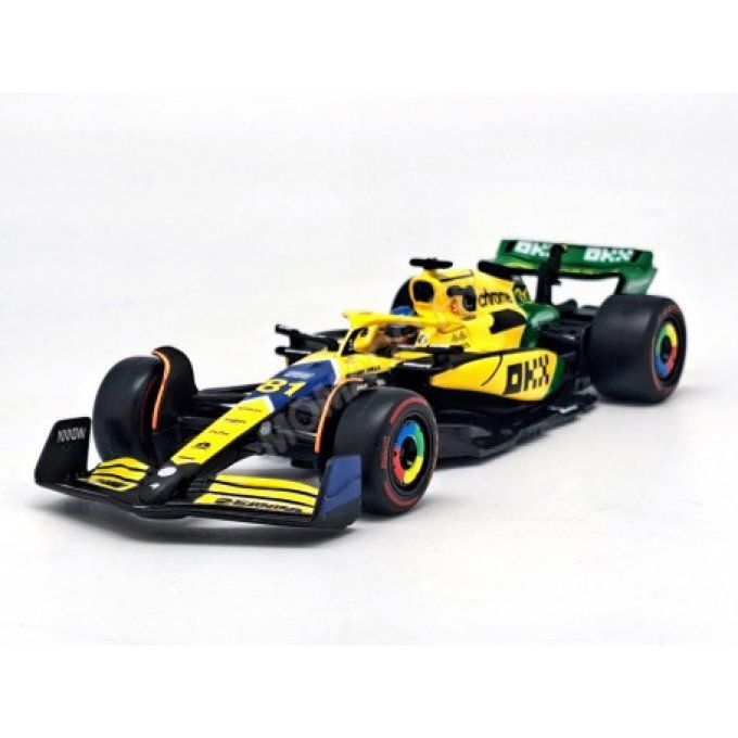 MCLAREN F1 MCL38 MERCEDES TEAM MCLAREN 81 OSCAR PIASTRI GRAND PRIX DE MONACO (SENNA 30EME ANNIV.) 20
