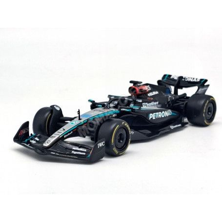 MERCEDES GP F1 W15 EQ PERFORMANCE TEAM AMG PETRONAS MOTORSPORT 63 GEORGE RUSSELL 2024 (BOITAGE SOUPL