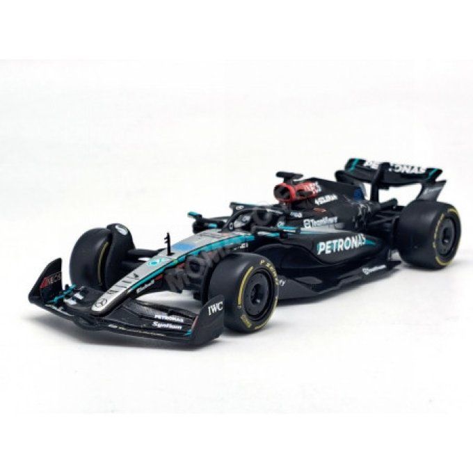 MERCEDES GP F1 W15 EQ PERFORMANCE TEAM AMG PETRONAS MOTORSPORT 63 GEORGE RUSSELL 2024 (BOITAGE SOUPL