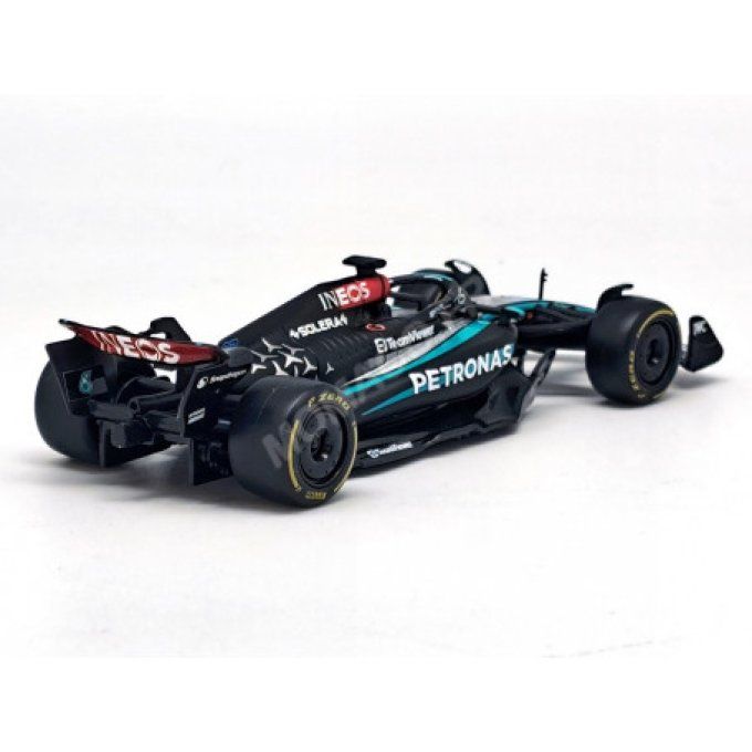 MERCEDES GP F1 W15 EQ PERFORMANCE TEAM AMG PETRONAS MOTORSPORT 63 GEORGE RUSSELL 2024 (BOITAGE SOUPL