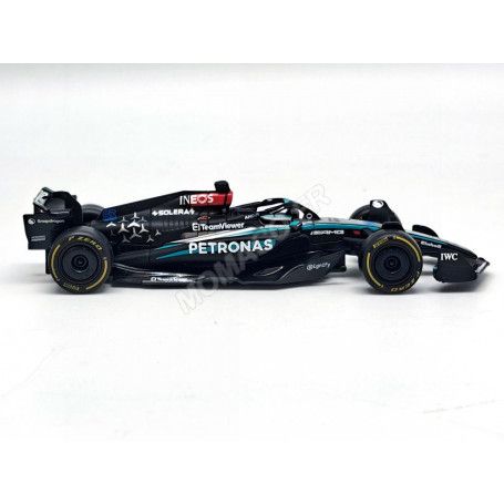 MERCEDES GP F1 W15 EQ PERFORMANCE TEAM AMG PETRONAS MOTORSPORT 63 GEORGE RUSSELL 2024 (BOITAGE SOUPL