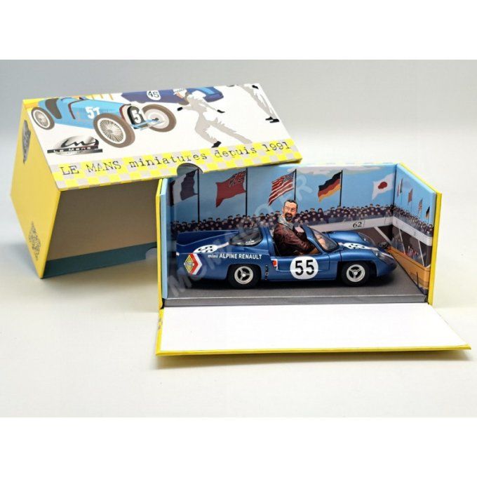 MINI ALPINE A220 55 PILOTE HENRI PESCAROLO CRITERIUM DES JEU