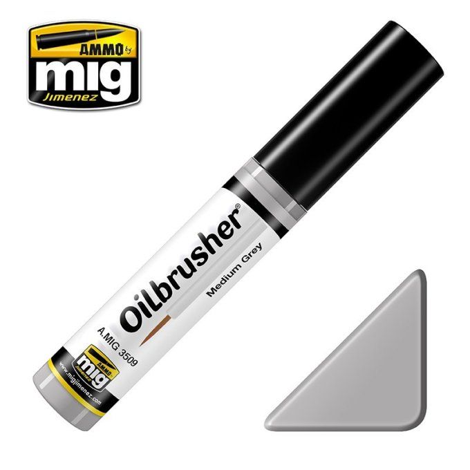 OILBRUSHER Gris Moyen