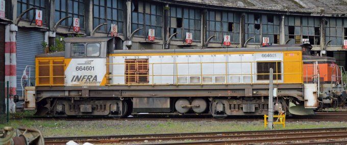 Locomotive Diesel BB 63000 INFRA
