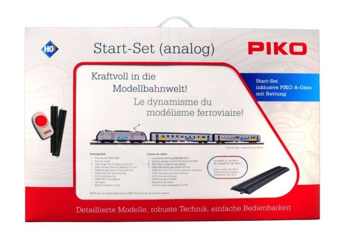 Coffret BB 26000 Fluo Grand Est + 2 voitures Corail Fluo Grand Est - Piko 97949 - HO 1/87 - SNCF - E