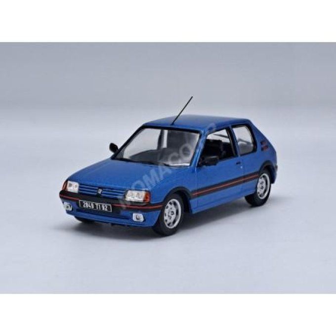 PEUGEOT 205GT 19 BLEU METALLISE