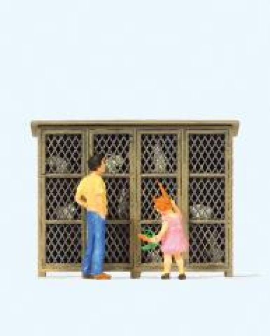 cages à lapins 1/87