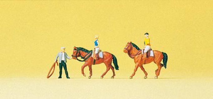 à l'école d equitation