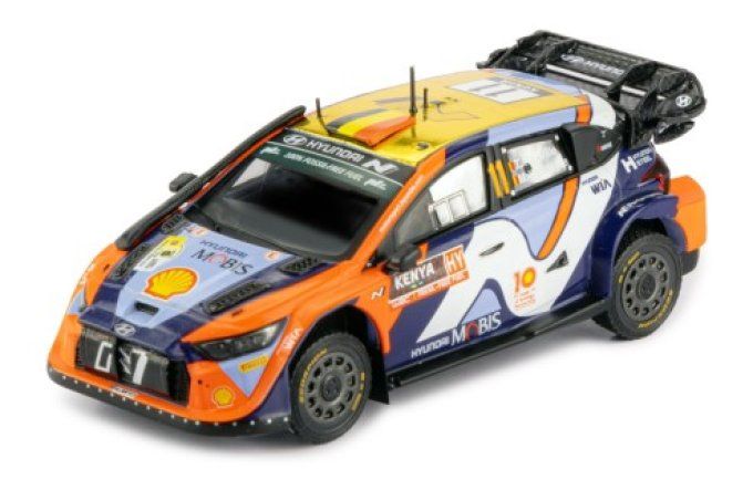 HYUNDAI i20 N Rally1 Hybrid #11 T.Neuville - M.Wydaeghe Safari Rally Kenya 2024
