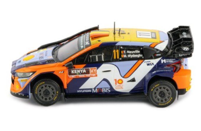 HYUNDAI i20 N Rally1 Hybrid #11 T.Neuville - M.Wydaeghe Safari Rally Kenya 2024