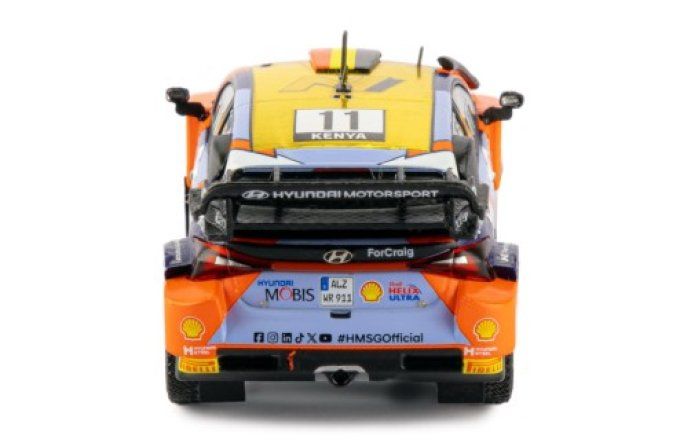 HYUNDAI i20 N Rally1 Hybrid #11 T.Neuville - M.Wydaeghe Safari Rally Kenya 2024