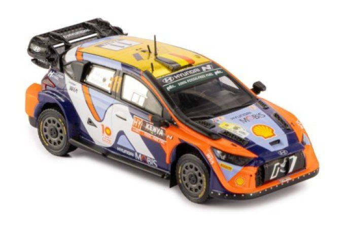 HYUNDAI i20 N Rally1 Hybrid #11 T.Neuville - M.Wydaeghe Safari Rally Kenya 2024