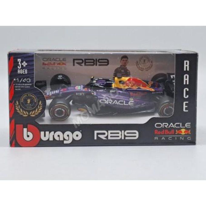 RED BULL F1 RB19 TEAM ORACLE RED BULL RACING 1 MAX VERSTAPPEN GRAND PRIX LAS VEGAS 2023 1ER (BOITAGE