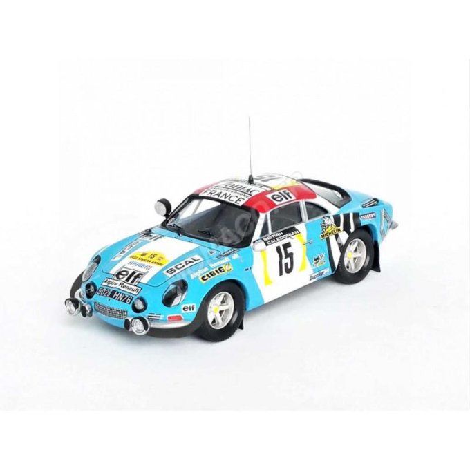 RENAULT ALPINE A110 15 JEAN-LUC THERIER / VINCENT LAVERNE EAST AFRICAN SAFARI 1974