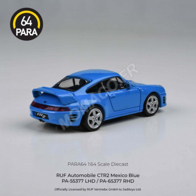 RUF AUTOMOBILE CTR2 1995 BLEU MEXICO BLUE