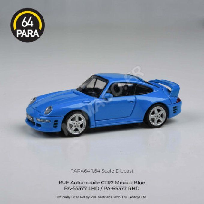 RUF AUTOMOBILE CTR2 1995 BLEU MEXICO BLUE