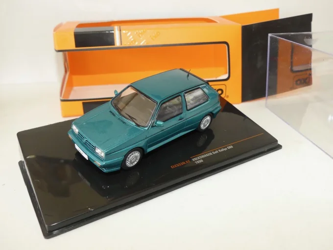VW GOLF RALLYE G60 BLEU METALLISE 1/43