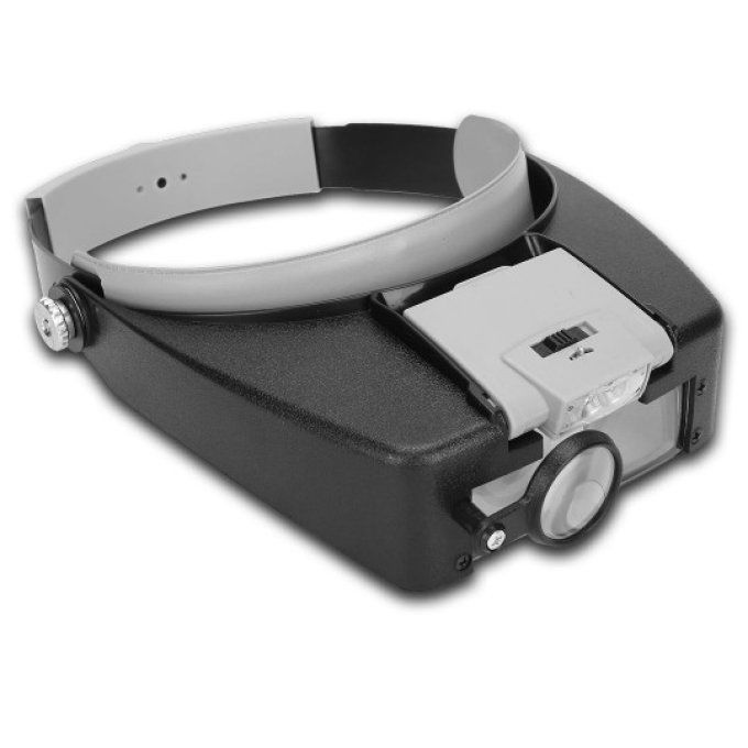 Lunettes pour maquette MAGNA VISEUR loupe + éclairage