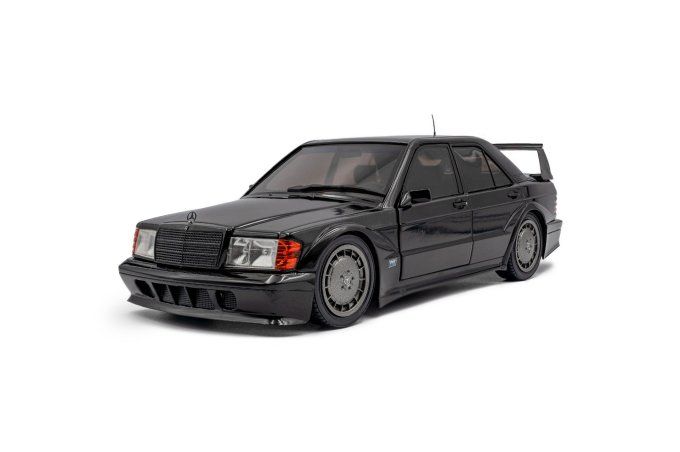 MERCEDES BENZ 190 W201 EVO II SOLIDO WORS BLACK 1990
