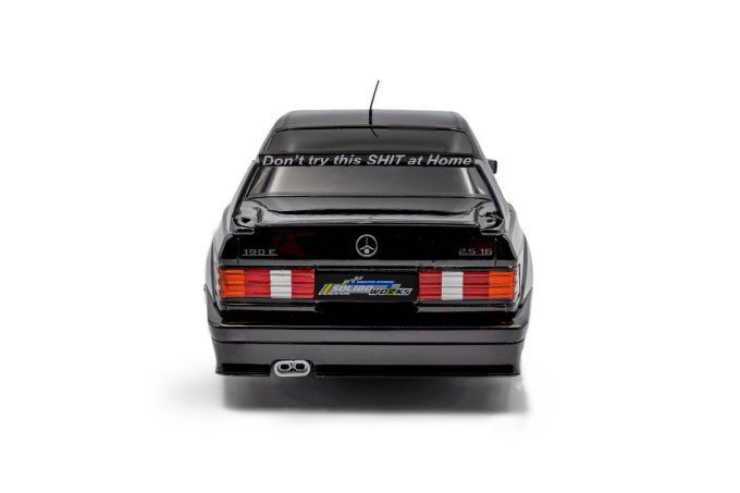 MERCEDES BENZ 190 W201 EVO II SOLIDO WORS BLACK 1990