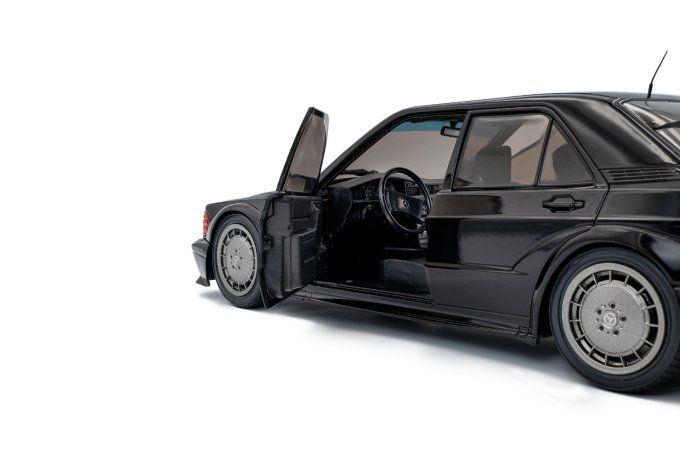 MERCEDES BENZ 190 W201 EVO II SOLIDO WORS BLACK 1990