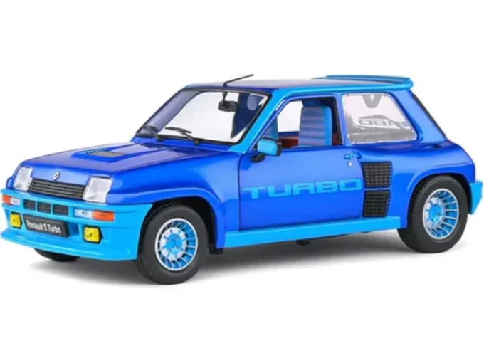 RENAULT 5 TURBO BLEU OLYMPE 1981