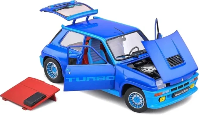 RENAULT 5 TURBO BLEU OLYMPE 1981